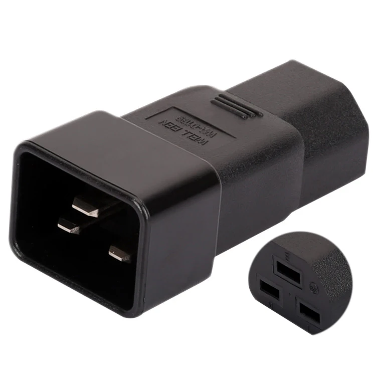 Адаптер переменного тока IEC 320 C20-C21 преобразователь 20-10A 16 А-10A разъем питания C21-C20