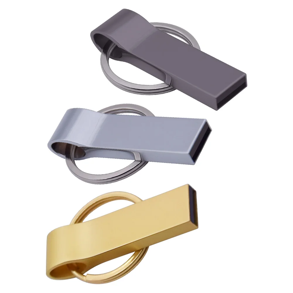 Горячая Распродажа USB флеш накопитель металлический Флешка 32 ГБ 16 8 4 usb ключ ручка