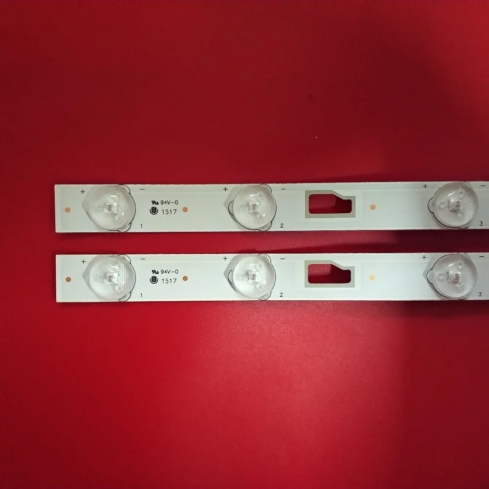 1 комплект = 2 шт. D32TS7202 32HR331M09A5 Led backilght 32HR331M09A5 V1 Светодиодная лента 1 шт. = 580 мм 9Led лампы