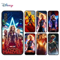 marvel avengers super hero captain marvel for samsung galaxy a90 5g a80 a70s a60 a50s a30s a20e a20s m02 tpu silicone phone case