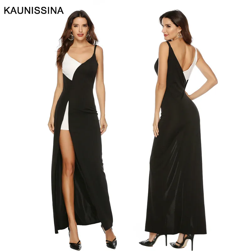 Женское коктейльное платье с V-образным вырезом на бретельках | Свадьбы и