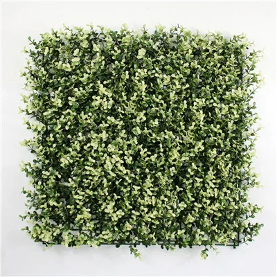 White ULAND 50x50 см искусственная самшитовая изгородь панели частный забор скрининг ландшафтный дизайн для сада патио балкон ярдов Универсал - Цвет: White