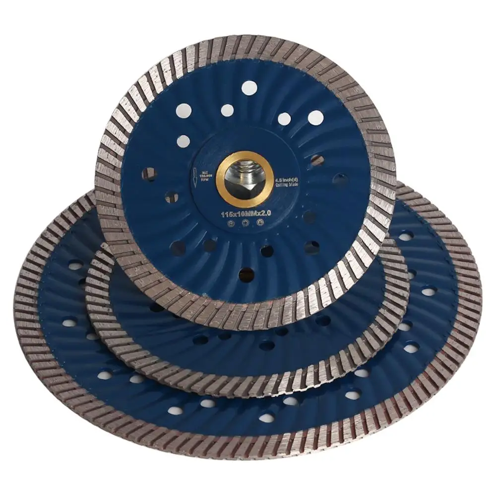 Алмазные лезвия для резки камня гранита, мрамора, д115 мм/д125 мм/д180 мм
