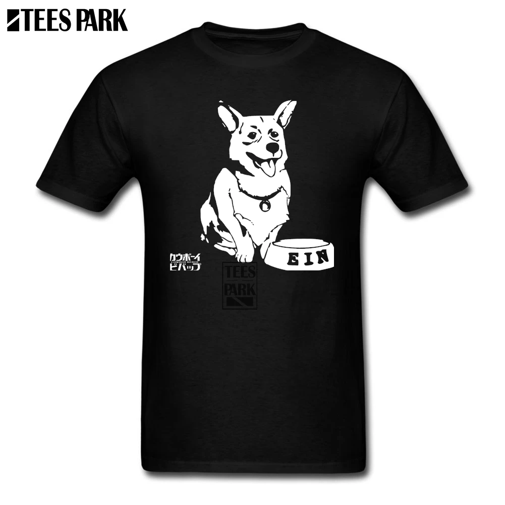 Мужские повседневные футболки EIN ковбойский Бибоп для мужчин 100% хлопок короткий