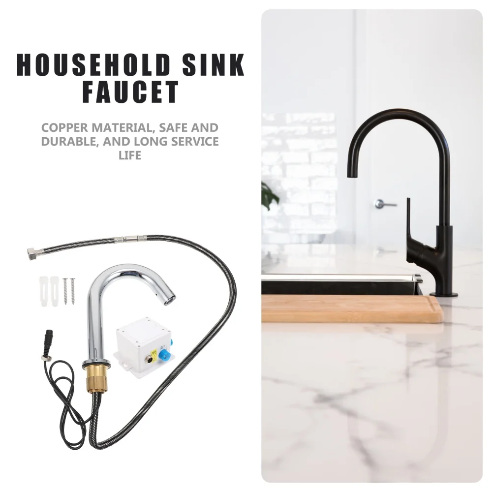 

Smart Induction Faucet Single Outlet Faucet Rotatable Hot Cold Water Faucet