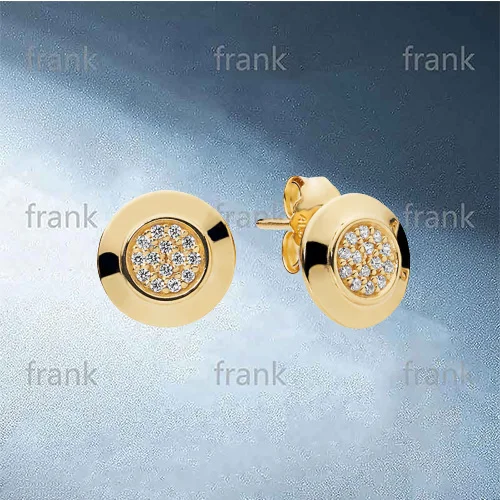 

260559CZ SHINE SIGNATURE EARRING STUDS