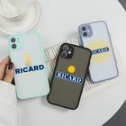 Чехол для телефона Jomy Ricard Beer для Xiaomi Redmi Note 9 Pro Max 9S 8 10S 10 7 K40 Mi 9T 10T Pro 11 Poco F3, мягкий матовый чехол из ТПУ