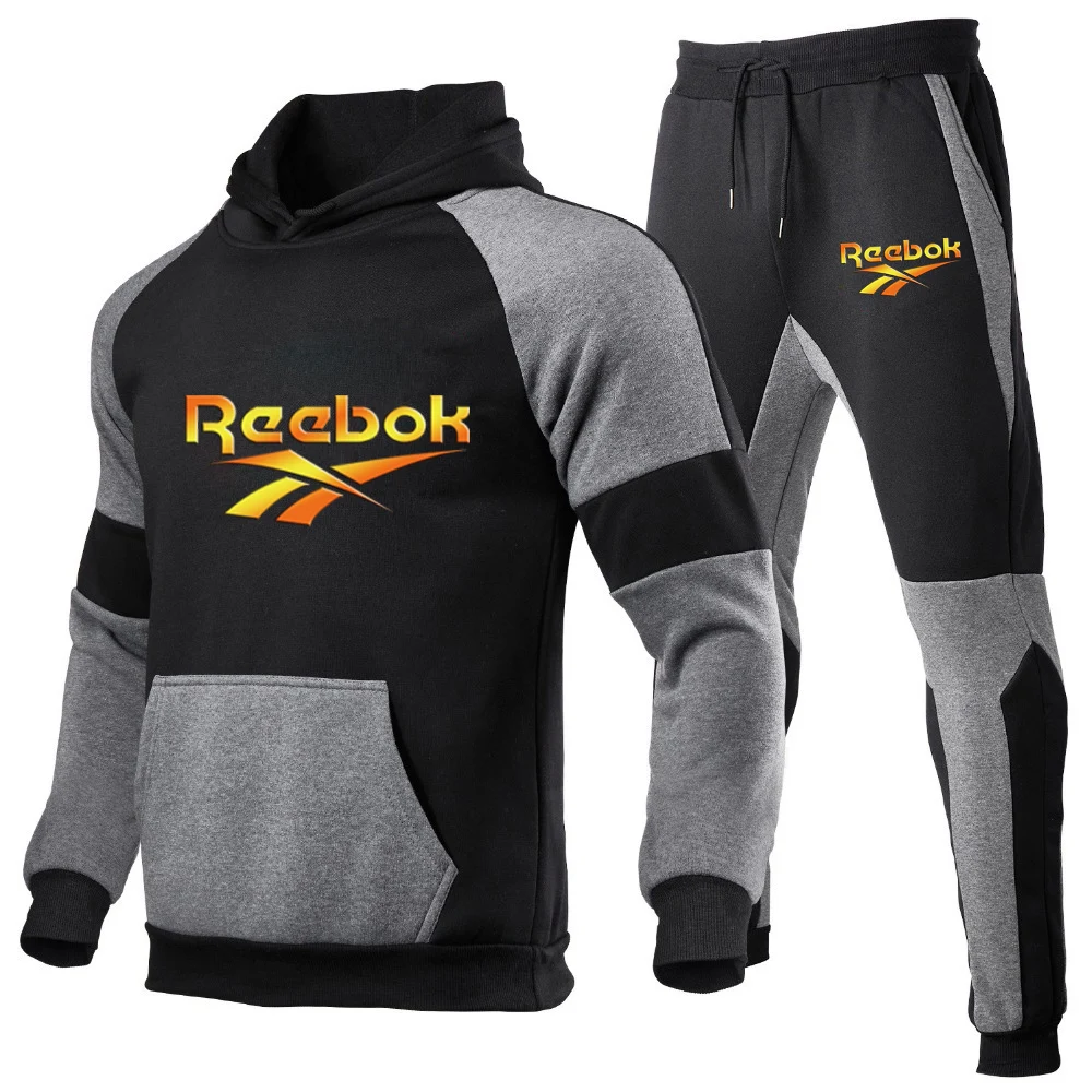 

2021 New Spring Autumn brand Trend Casual hoodie+Fashion Pants Jogging Sports And Leisure Men's And Women's Hooded Sweater Suit