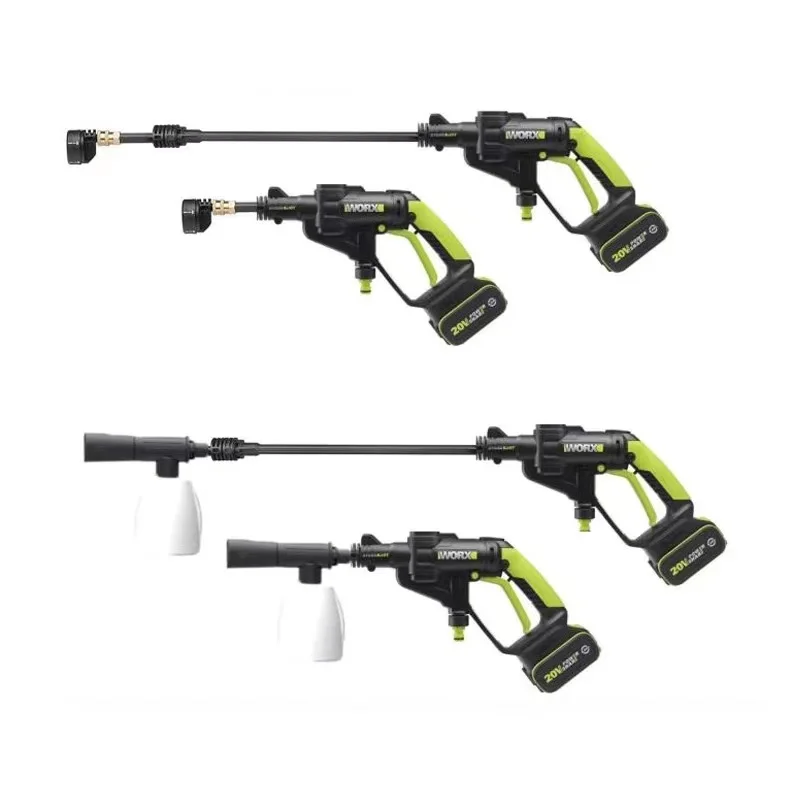 

Worx WU629 Car Washer High pressure cleaner self-priming Household Portable rechargeable washing Artifact with 4.0 battery
