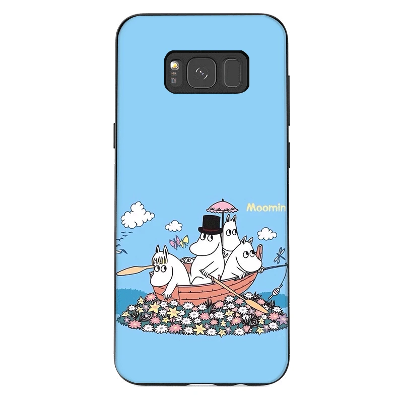 Милый мультяшный мобильный чехол для телефона samsung A20E A70S A2 J4 J6 J7 Duo Plus Prime J8 Core задняя крышка Муми-троллей мультяшный Бегемот