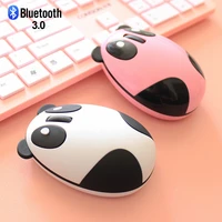 silent mouse 2 4g wireless charging mouse cartoon cute panda optical cute mouse office home computer accessories for laptop
