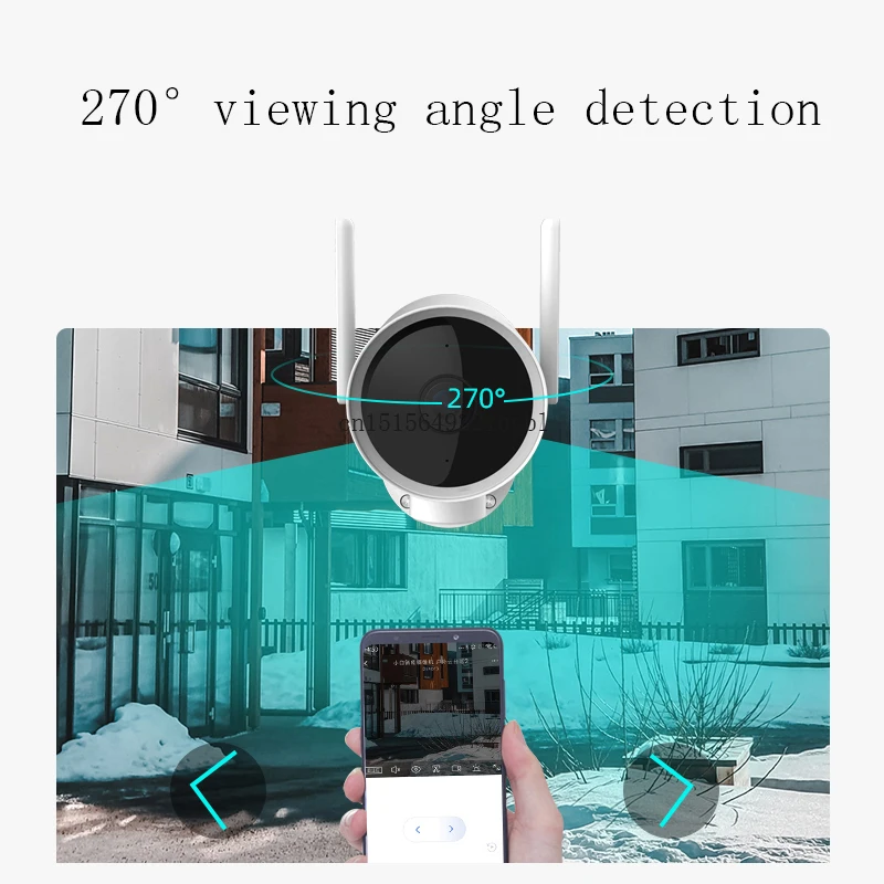 Xiaomi chuangmi Outdoor Panoramic Camera IP 1080P Surveillance Cam Wireless WIFI High-definition Night vision With Mijia APP |