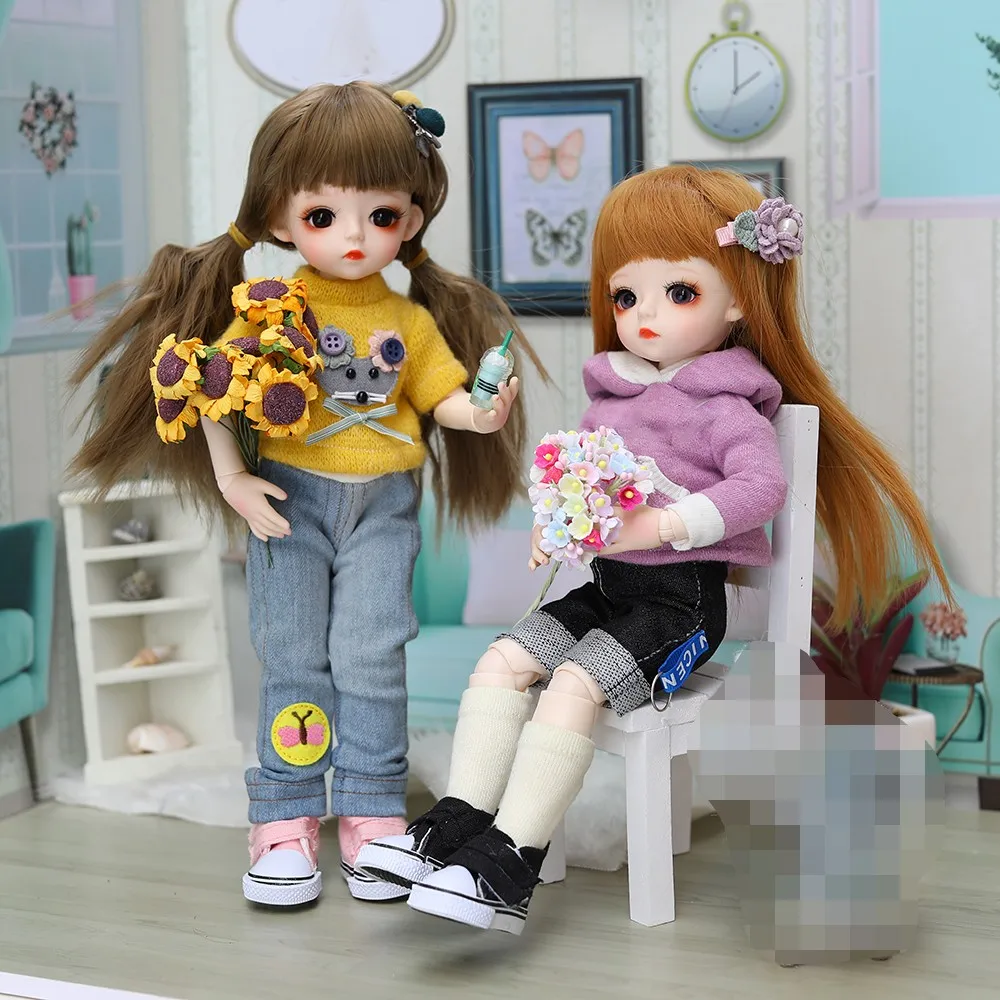 30 см Реалистичные модные куклы для девочек оригинальная ручная кукла Bjd 25 шаров