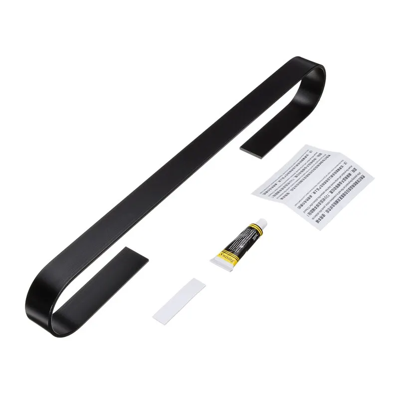 Настенная вешалка для полотенец из алюминиевого сплава простой держатель