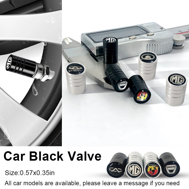 

4pcs Car Wheel Tire Valve Covers Case Dustproof Cap For Holden colorado commodore v6 barina farol vt ve cruze car accessories