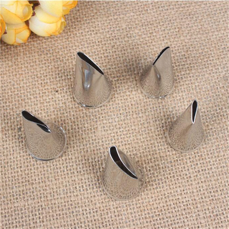 5 шт. насадки для украшения торта из нержавеющей стали|Принадлежности выпечки| |