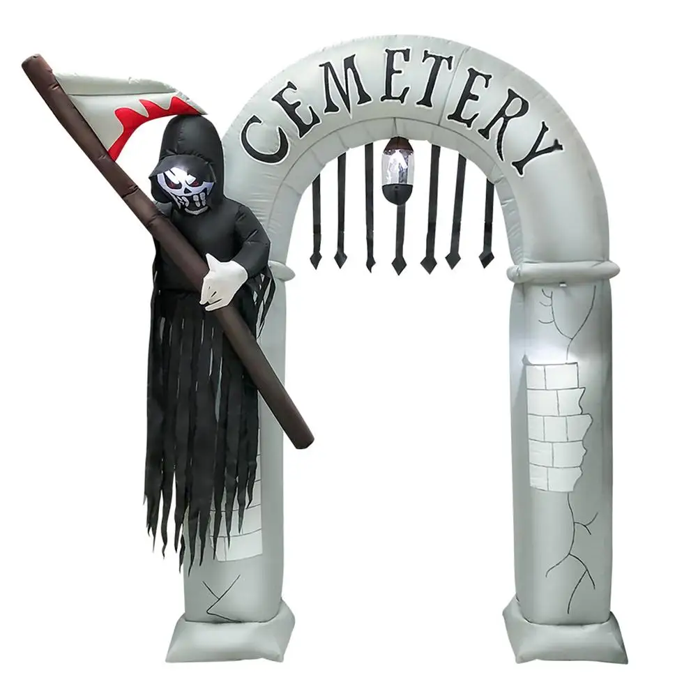 Большая Надувная арка для Хэллоуина 2 4/1 7 см надувной двор набор украшений