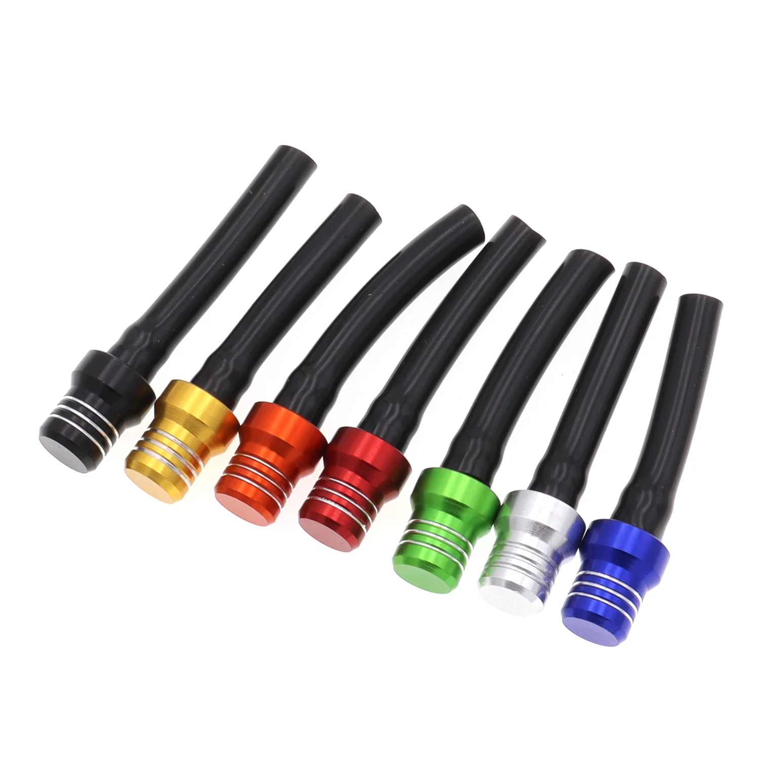 1 шт. мотоциклетный односторонний топливный бак крышка дыхательный черный шланг анти-Обратный для грязевого питбайка квадроцикла