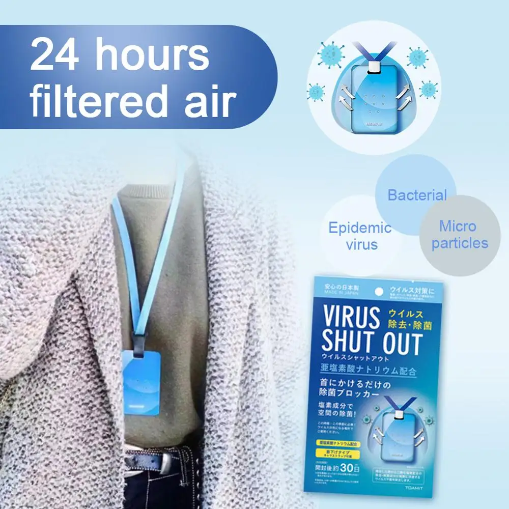 Освежитель воздуха стерилизация карта дезинфекция Ремешок Защита Антивирусная