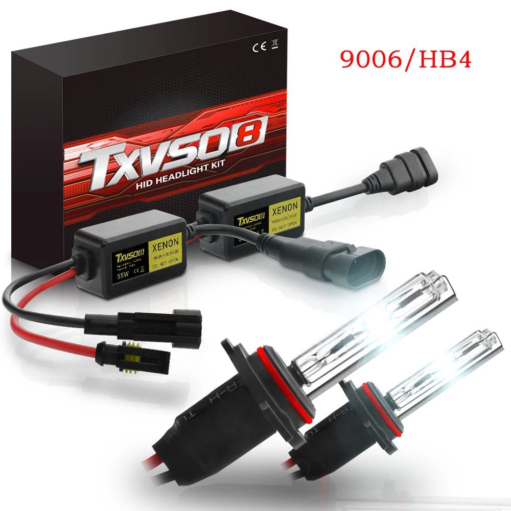 Комплект ксеноновых автомобильных фар TXVSO8 9006 HB4 2 шт. 55 Вт ксеноновые