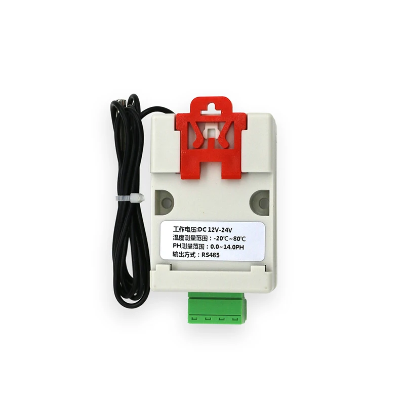 

PH Value Temperature Transmitter Detection Sensor Module,4-20mA/0-10V/0-5V/RS485 Output+Electrode PH Temperature Transmitter