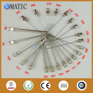 12 шт., наконечники для шприца из нержавеющей стали, 75 мм