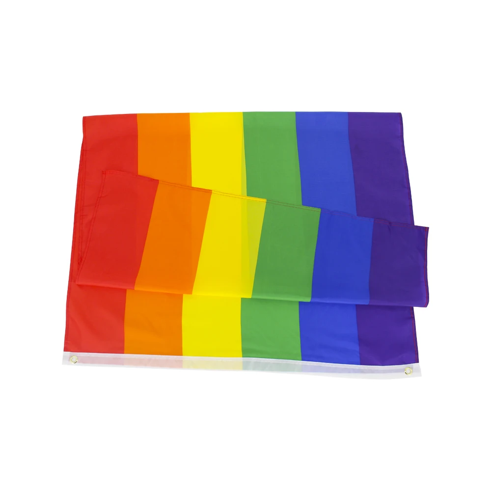 ЛГБТ johnin 90x150 см гей Прайд Радужный Флаг|rainbow flag|flags flagslgbt flag |