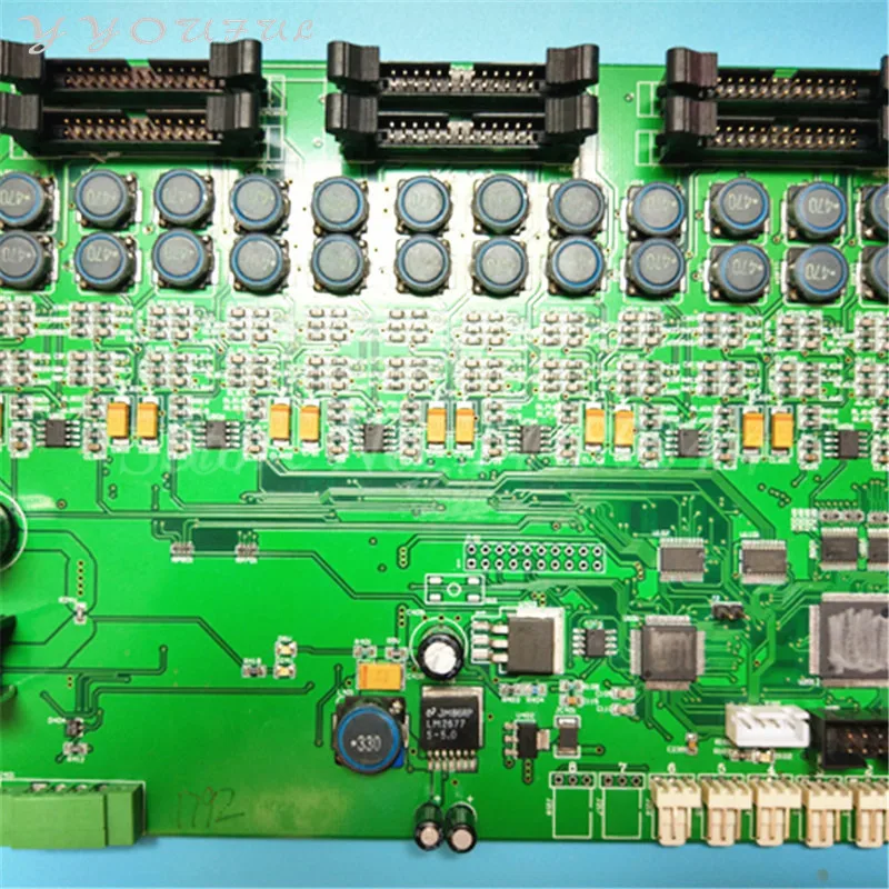 Сольвентный принтер человека konica 512 Печатающая головка доска byhx km512 8v.a1 головная