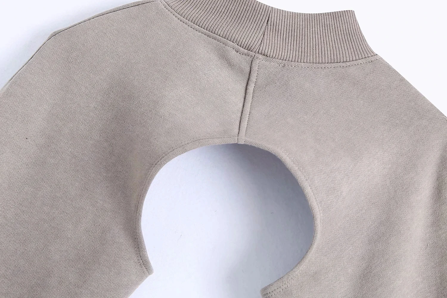 

Vintage Beige Sleeve shawl 2020 Women Fashion Slim Elegnt Solid Chic Top Casual Loose High Street Top