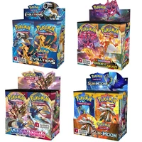 english version 324pcsbox pokemon sun moon evolutions sword shield darkness ablaze trading game cards booster collectible toy