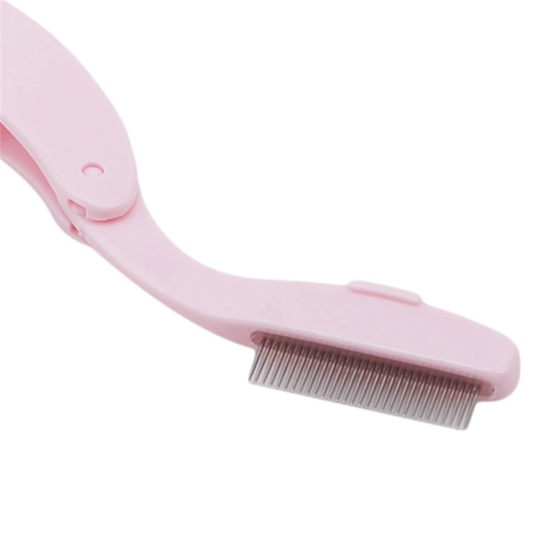 1 шт. Новый портативный мини инструмент для наращивания ресниц Складная Расческа