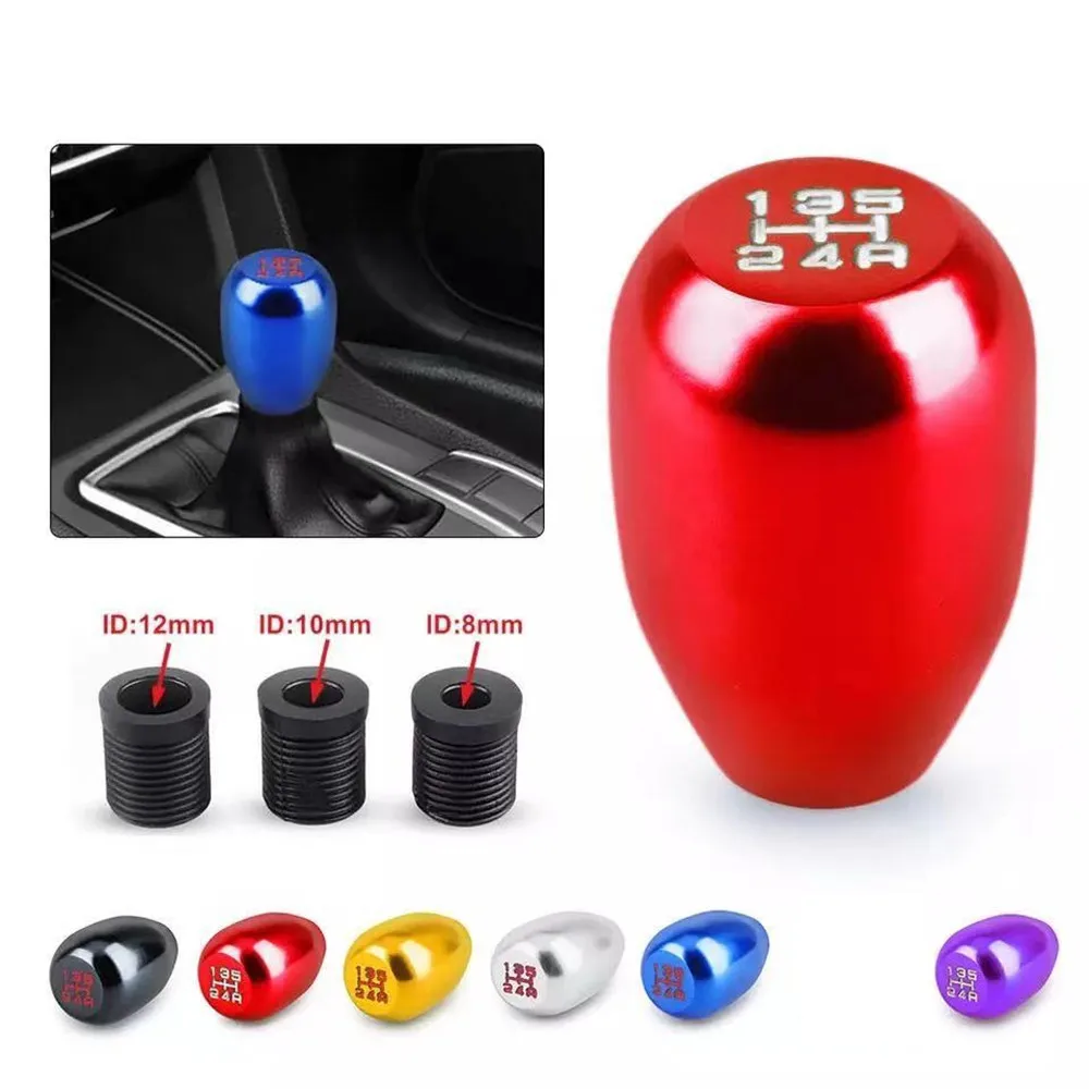 

Universal Racing 5 Speed Car Auto Gear Shift Knob For Manual Transmission Aluminum Alloy Automatic Shift Knob Shift Lever