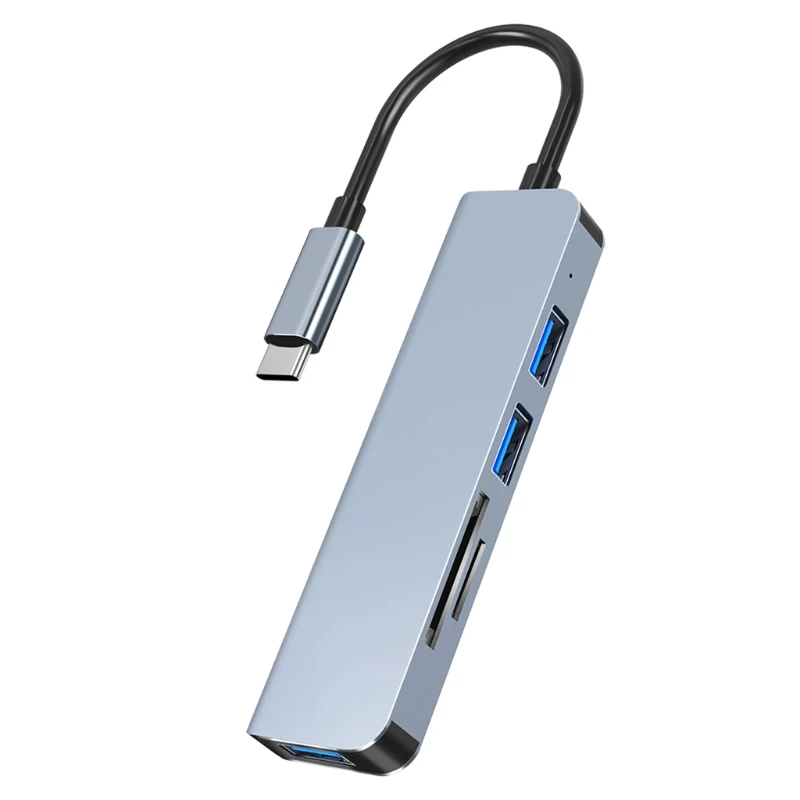 

USB 3,0 концентратор 5 в 1, 5 Гбит/с, Высокоскоростная передача данных, USB-разветвитель, кардридер для ноутбука, мобильного HDD и т. д.