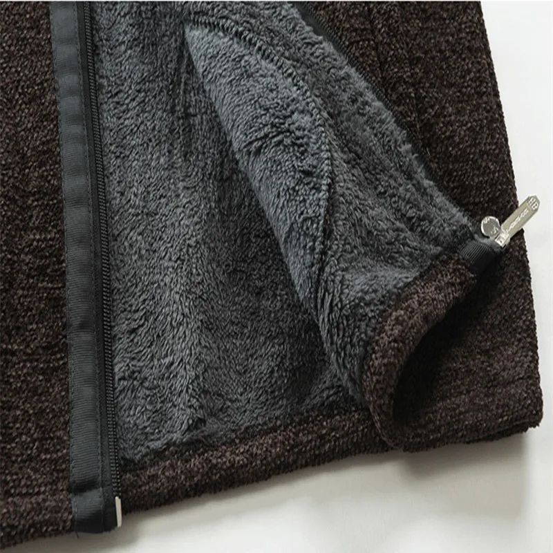 

2020 Men Wool Thick Cardigan Sofa Casual Sweater Cotton Prefect Quality Zipper Long Sleeve Clothing Dropshopping