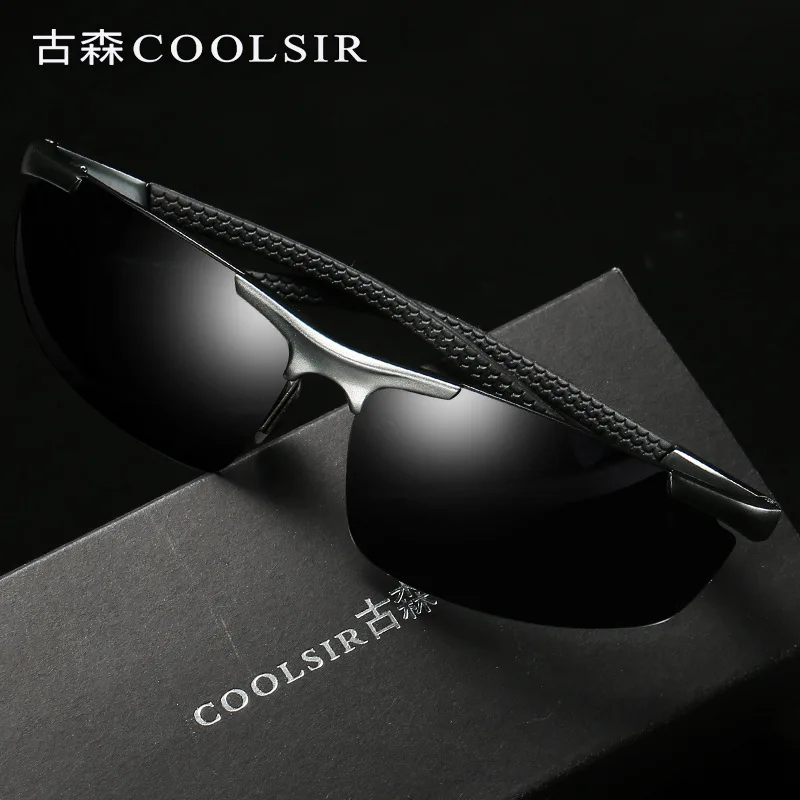 Фирменный дизайн модные солнцезащитные очки для мужчин поляризационные из