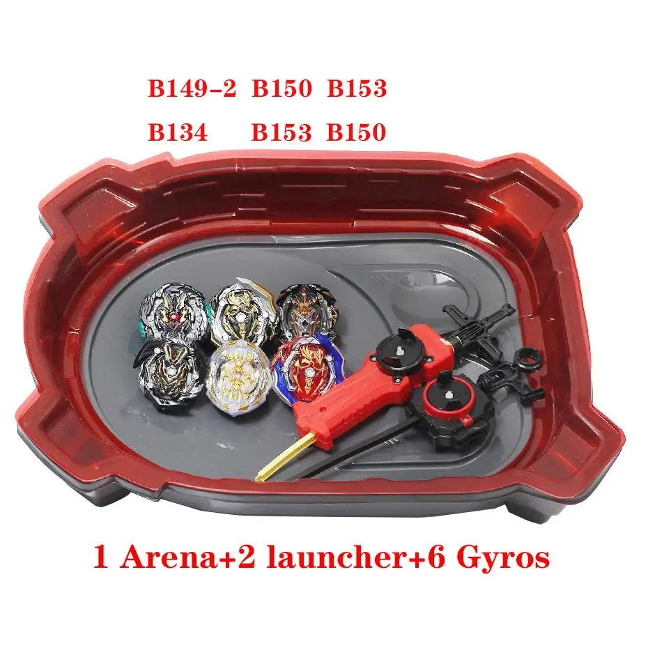 Takara tomy набор пусковых Beyblade игрушки B 154 153 взрыв спиннинг игрушка бейблэйд Bay