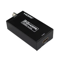 2 pcs mini 3g 1080p hdmi to sdi sd sdi hd sdi 3g sdi hd video converter with power adapter in retail package drop shipped