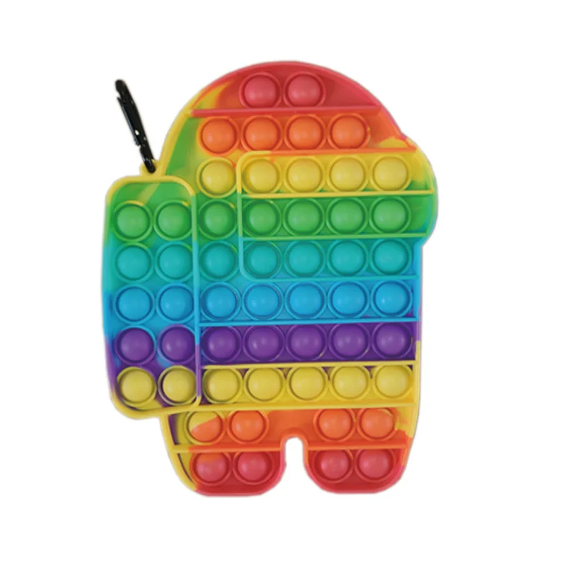 

30cm Big Size Pops It Big Fidget Toys Among As Bubble Board Adult Stress Relief Popit Squishy Anti-Stress Simple Dimple Toy