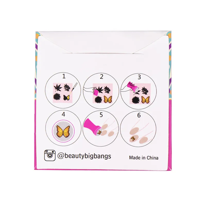 BeautyBigBang 6*6 см пластины для стемпинга ногтей гордыня гомосексуальные любовь радужные квадратные пластины для дизайна ногтей аксессуары для ногтей шаблон BBB017