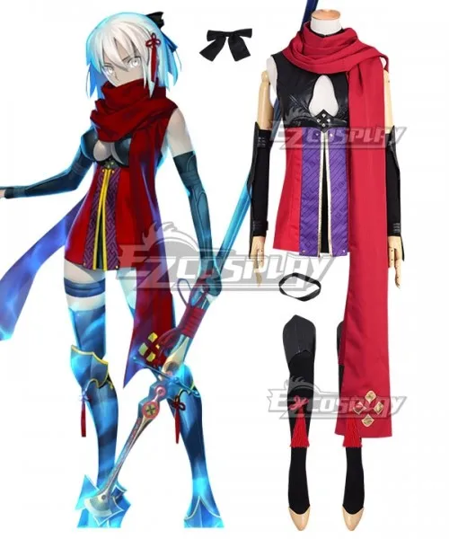 

Fate Grand Order Fate/KOHA-ACE Alter Ego Okita Souji Stage 1, костюм на Хэллоуин для взрослых, костюм для вечеринки, фестиваль, косплей костюм E001