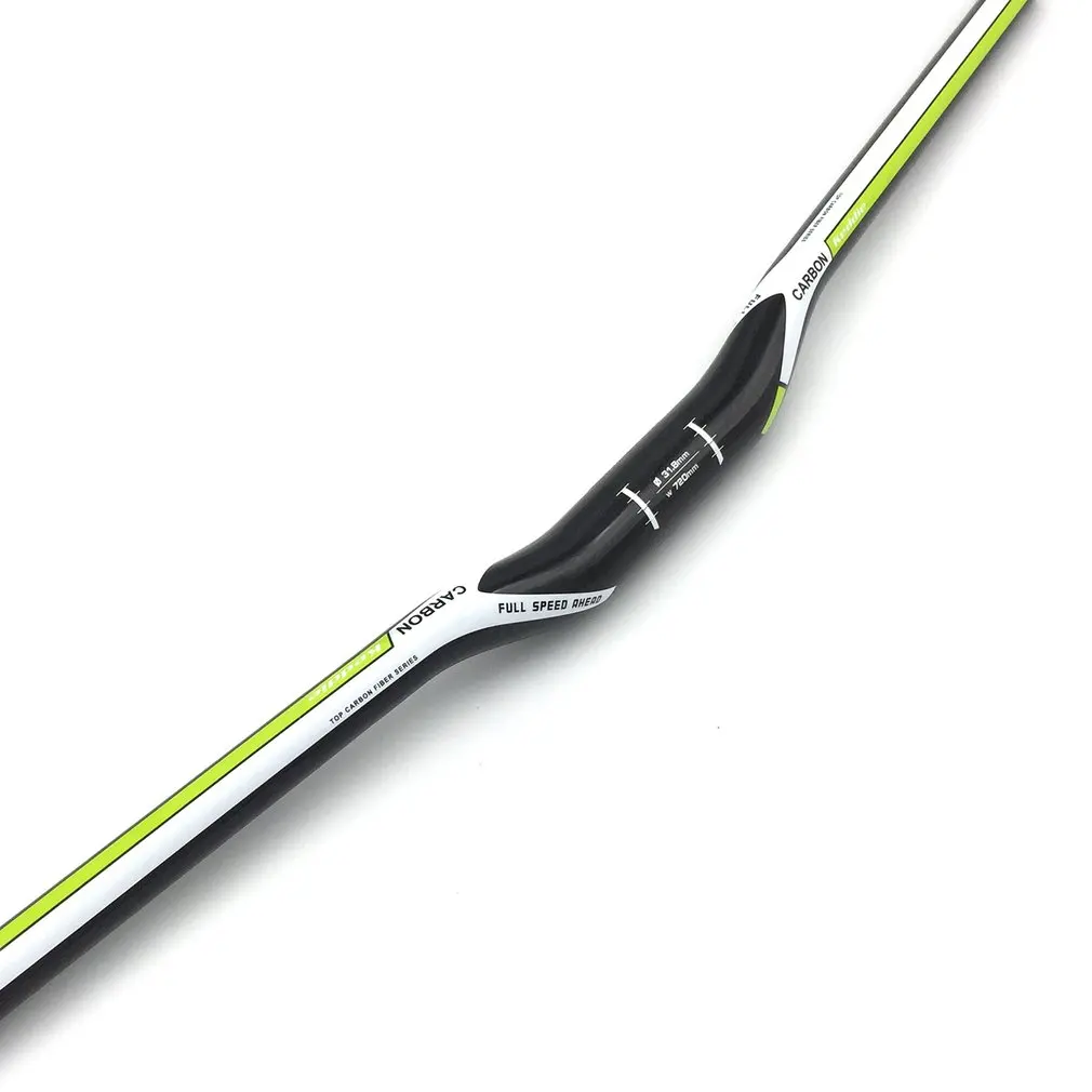 76cm Lightweight MTB Mountain Bike Riser Handlebar Durable Carbon Fiber Replacement Handle Tubes Accessories Hot | Спорт и