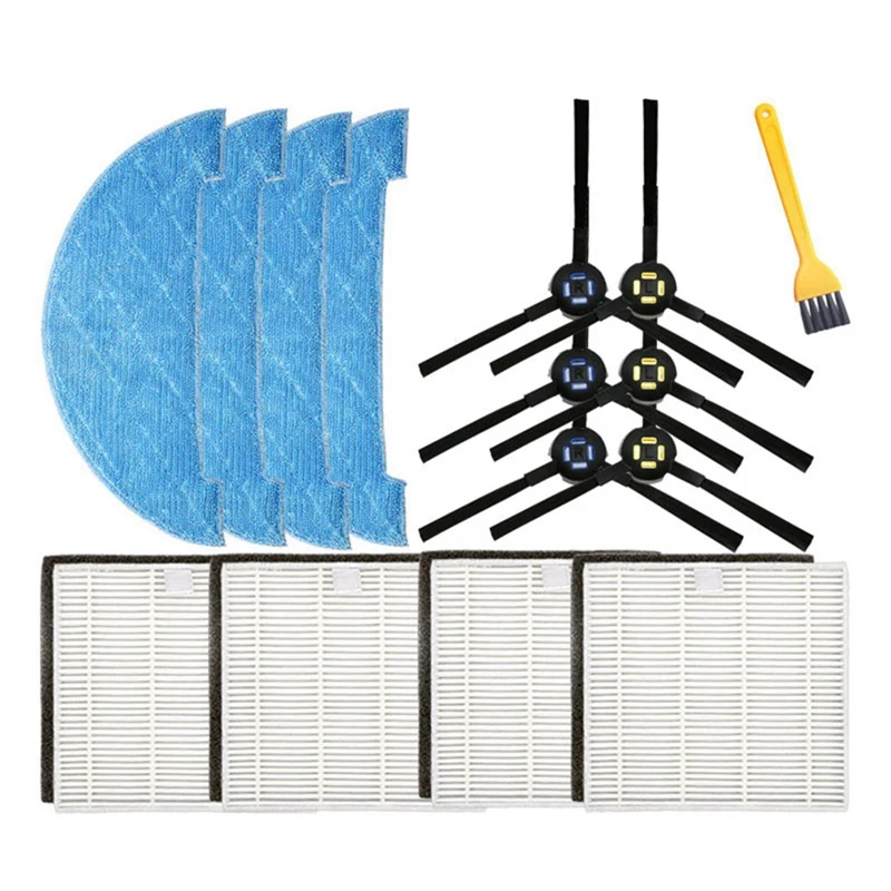 

Сменная боковая щетка Hepa фильтр Швабра тканевые аксессуары для ILife V8 V8S X750 X800 X785 V80 Запчасти для робота-пылесоса