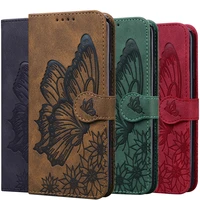 butterfly leather wallet case for huawei honor 10x 10 lite 8a 8s 9s y5p y6p y7a p smart 2021 2020 y5 y6 2019 dnn lx9 flip cover