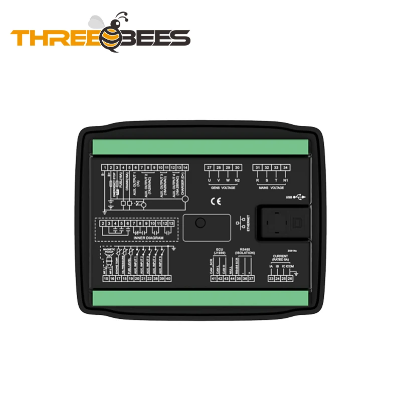 Модуль управления генератором smartgen HGM6120N система питанием от сети - купить по