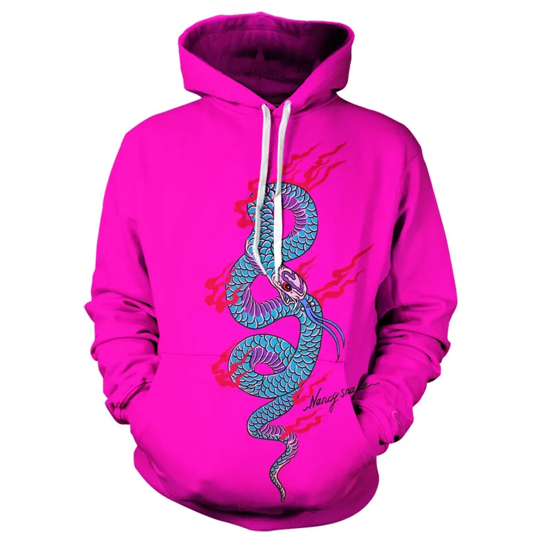 

2021 new pullover tiger animal men and women hooded sweater Harajuku style 3D printing pattern fashion spring and autumn clothes