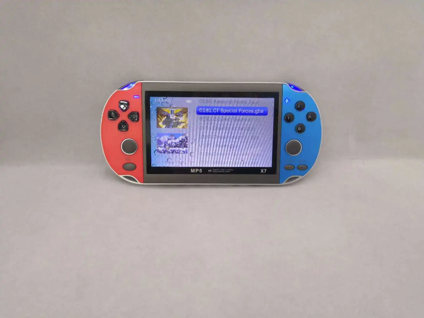 X7 Ретро игровой Набор для psp двойной рокер игровой автомат 4,3 дюймов Большой экран 64 бит 8 г памяти GBA с Bulit в 200 игр