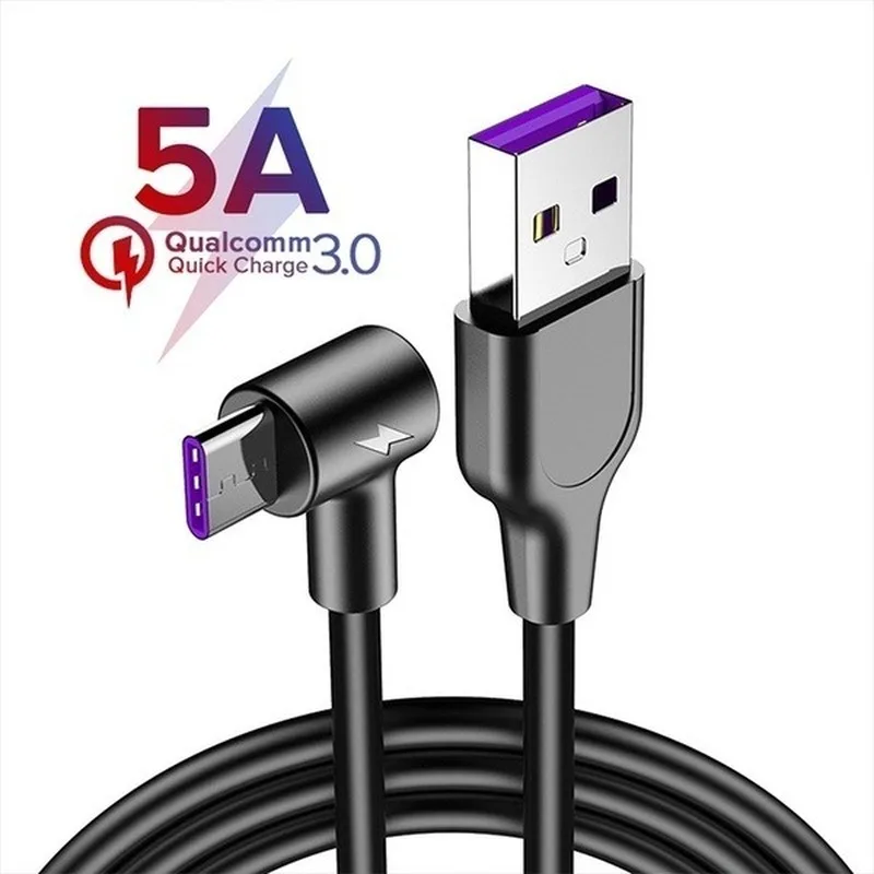 1M2M3M 5A супер кабель зарядного устройства USB type C локоть интегрированный