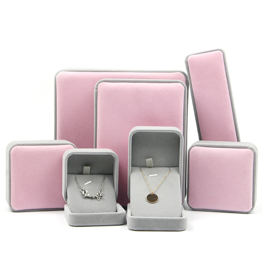 Коробка для украшений органайзер дисплей колец серег ожерелья браслетов набор