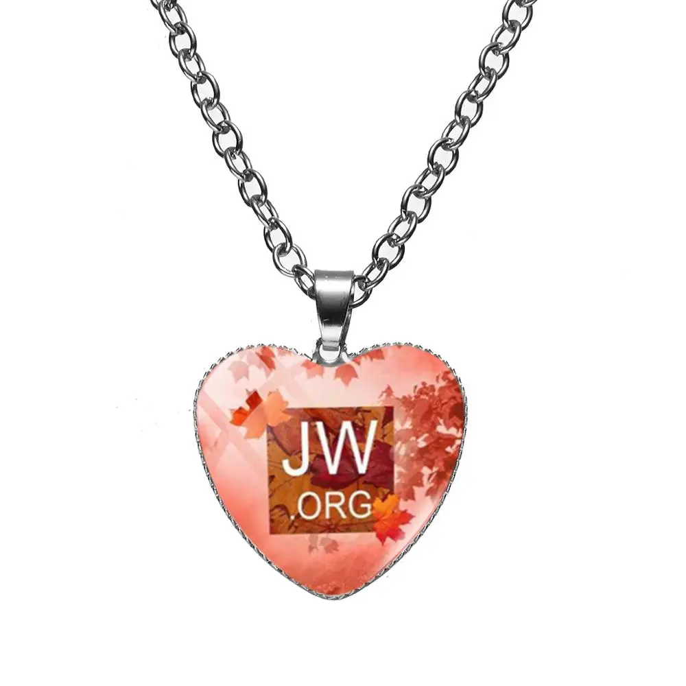 Модные JW. Орг стекло искусства стильный элегантный кулон &quotСердечко&quot Иеговы