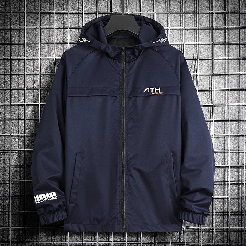 

Casual Loose Men Jacket Fashion Korean Style Autumn Spring Reflective Plus Size Men Jacket Hommes Veste Men's Clothing DB60JK